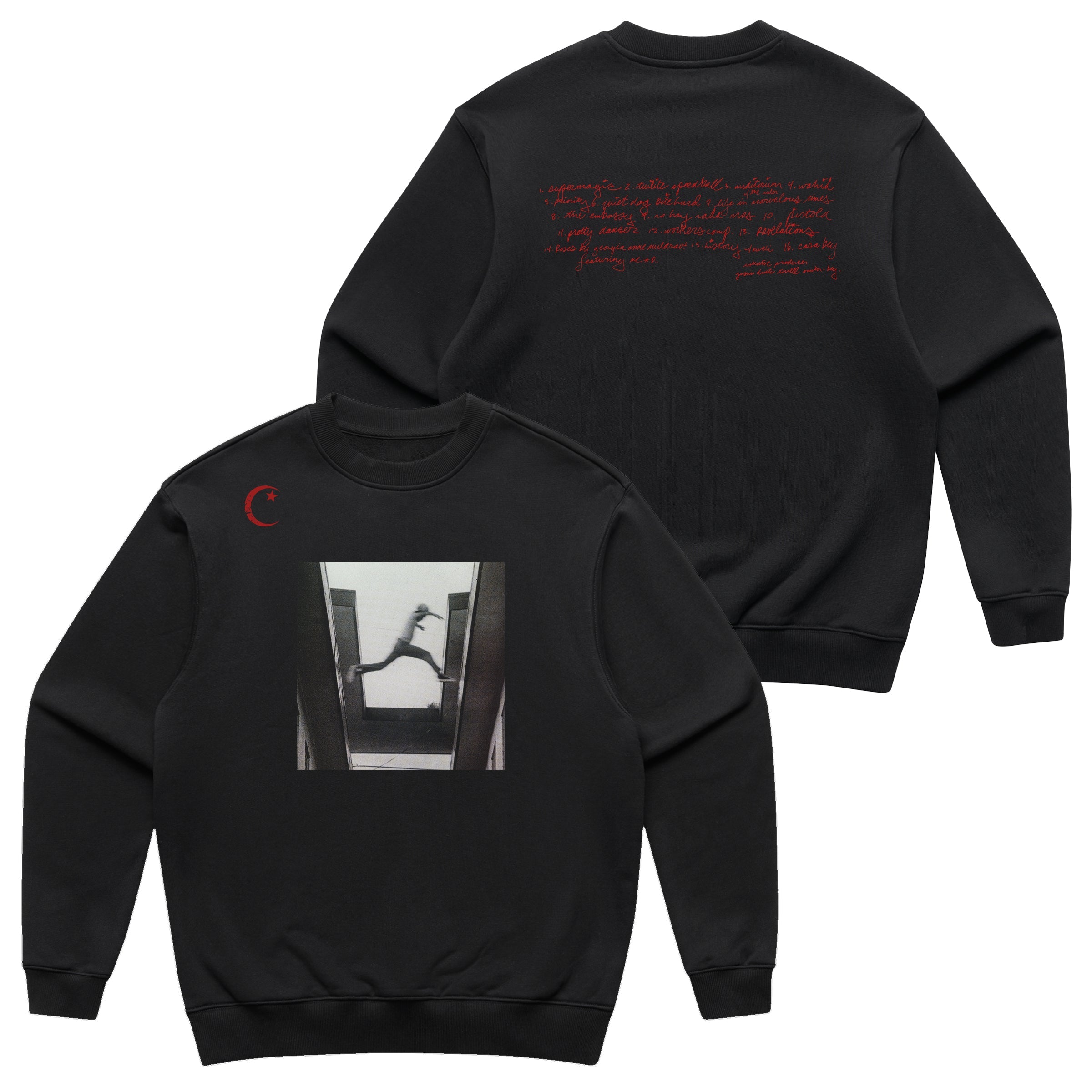 Ecstatic Cover Crewneck (Black)