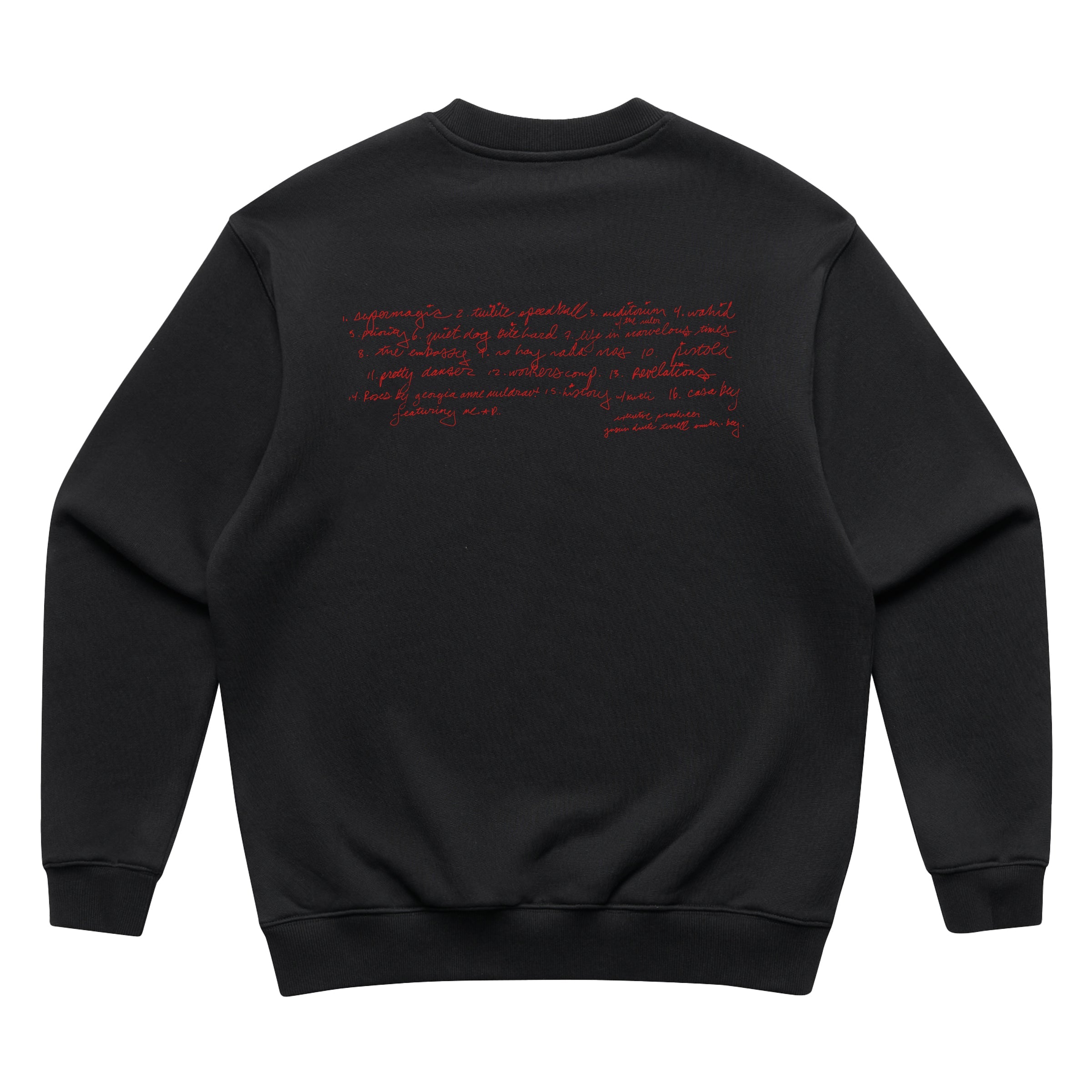 Ecstatic Cover Crewneck (Black)