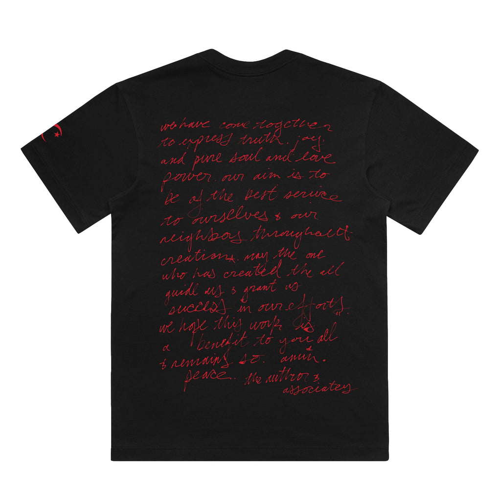 Handwritten Shirt (Black)
