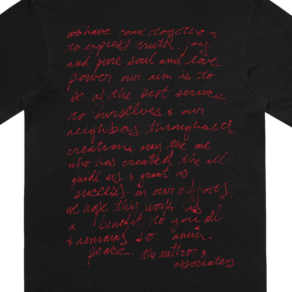 Handwritten Shirt (Black)