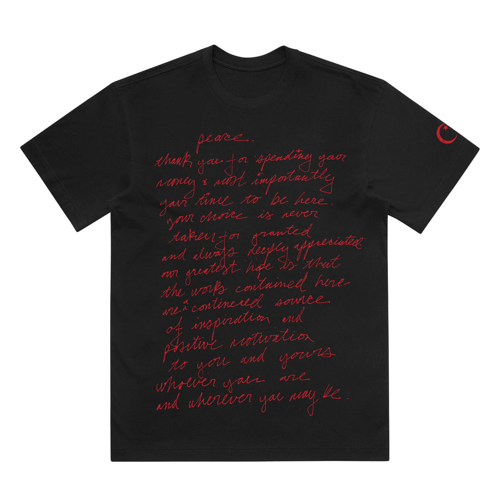 Handwritten Shirt (Black)