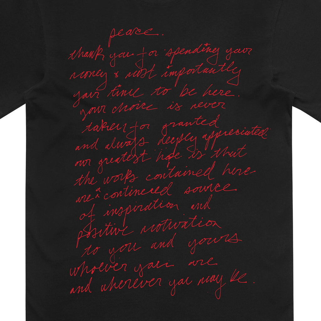 Handwritten Shirt (Black)