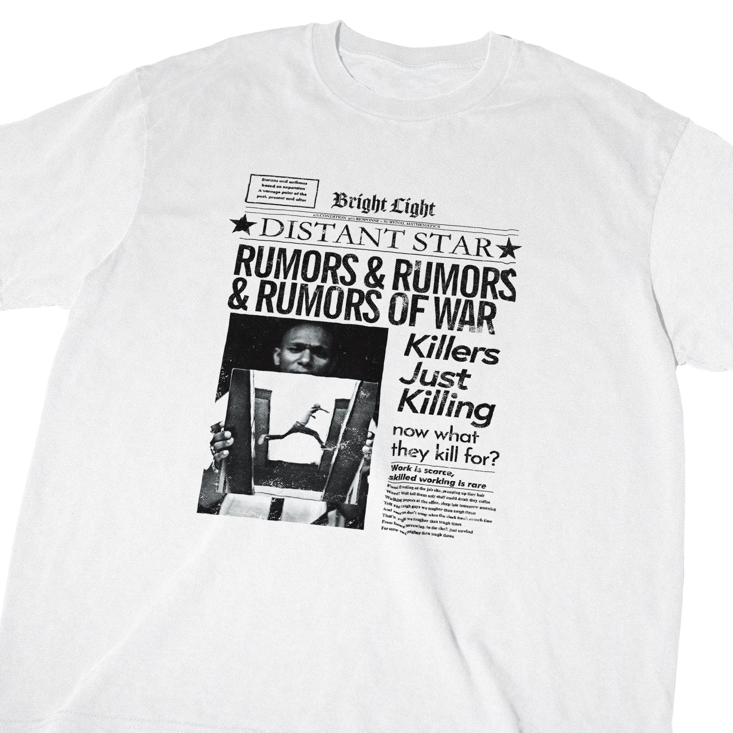 Rumors Of War Shirt (White)