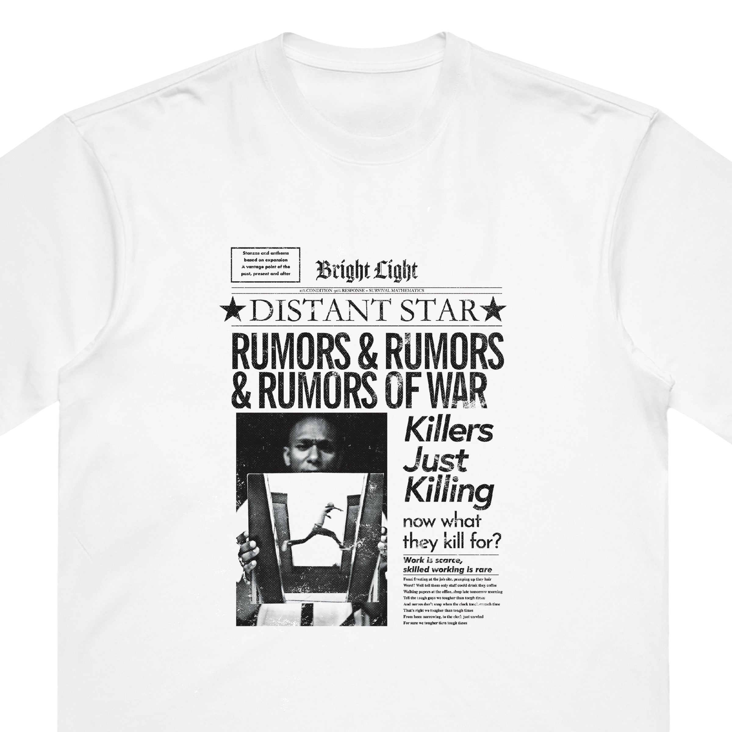 Rumors Of War Shirt (White)