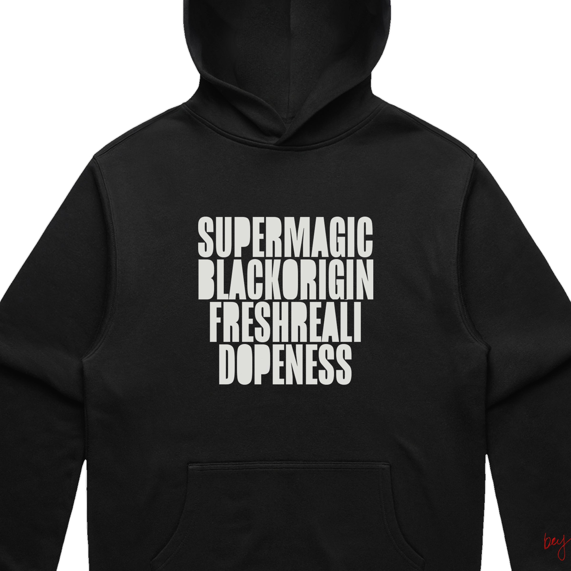 Supermagic Hoodie (Black)